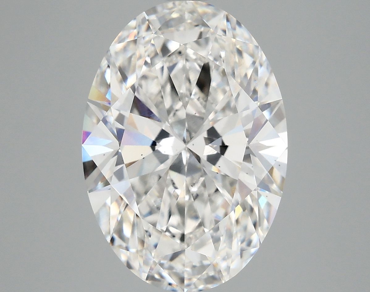 5.08 ct. oval Lab Grown Diamond front image