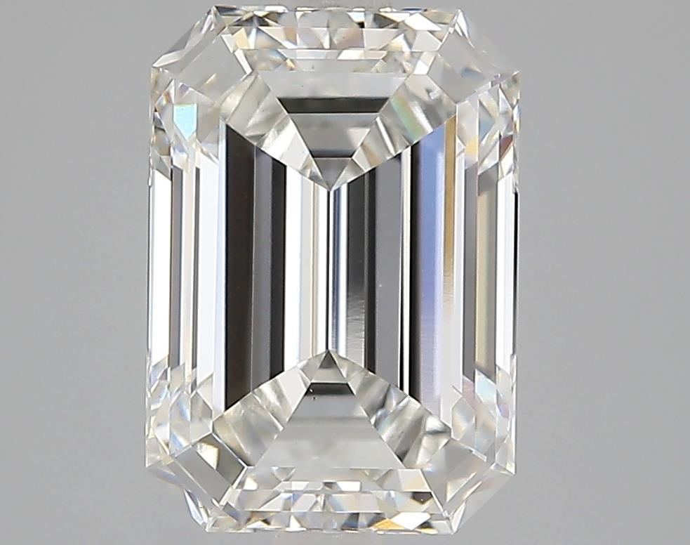3.81 ct. emerald Lab Grown Diamond front image