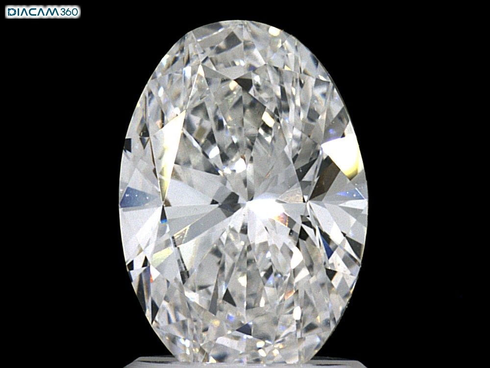 1.50 ct. oval Lab Grown Diamond front image