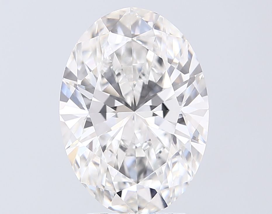 4.07 ct. oval Lab Grown Diamond front image