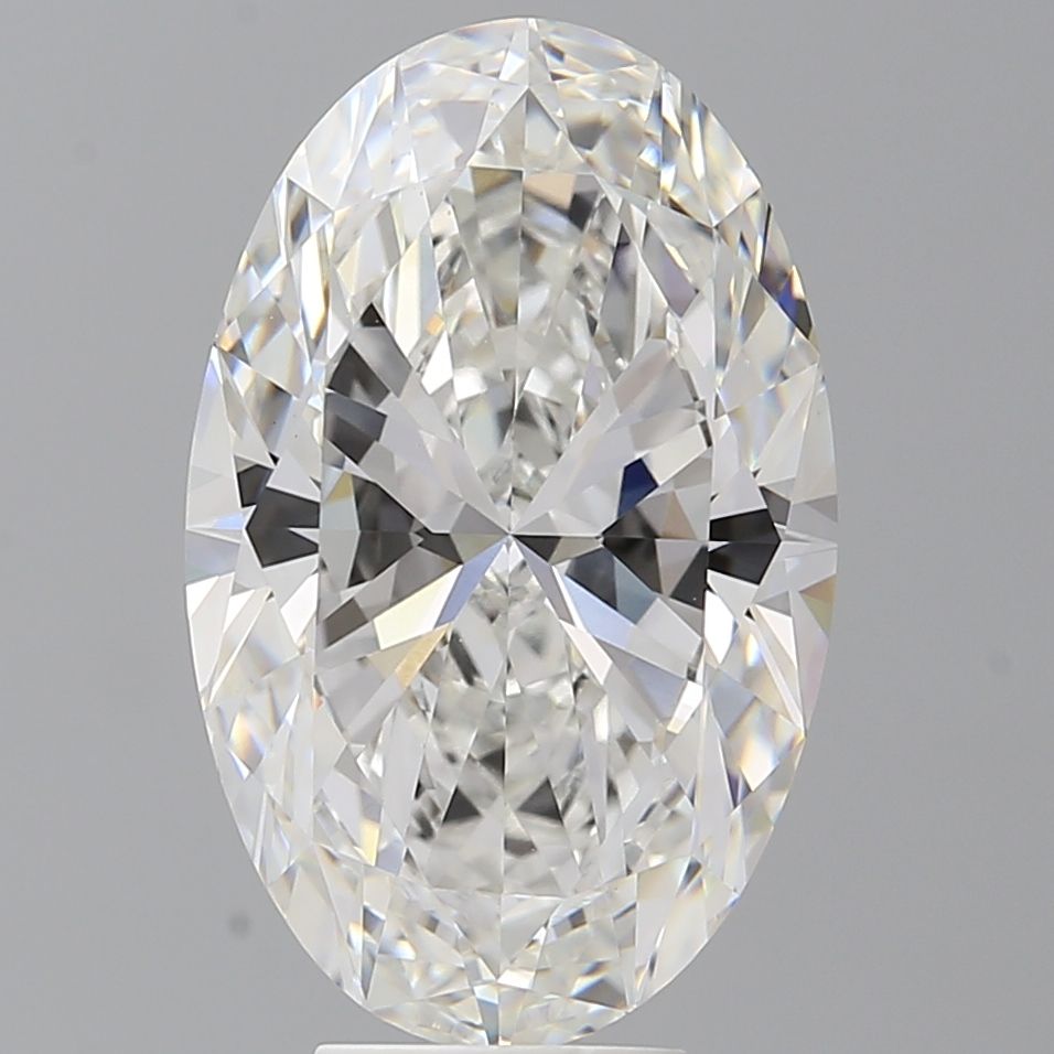 7.05 ct. oval Lab Grown Diamond front image