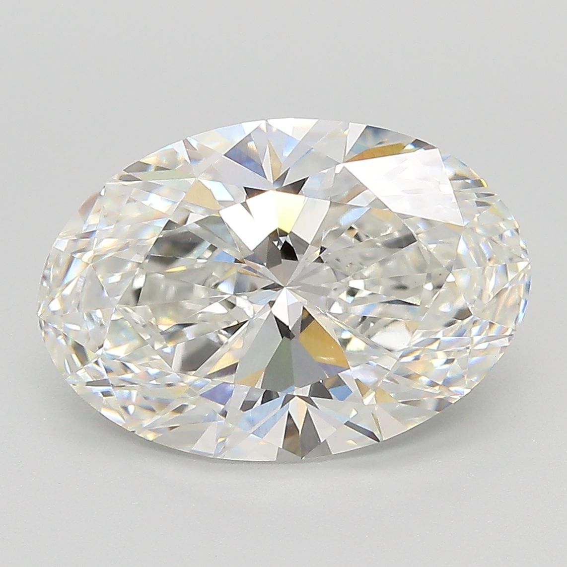 5.09 ct. oval Lab Grown Diamond front image