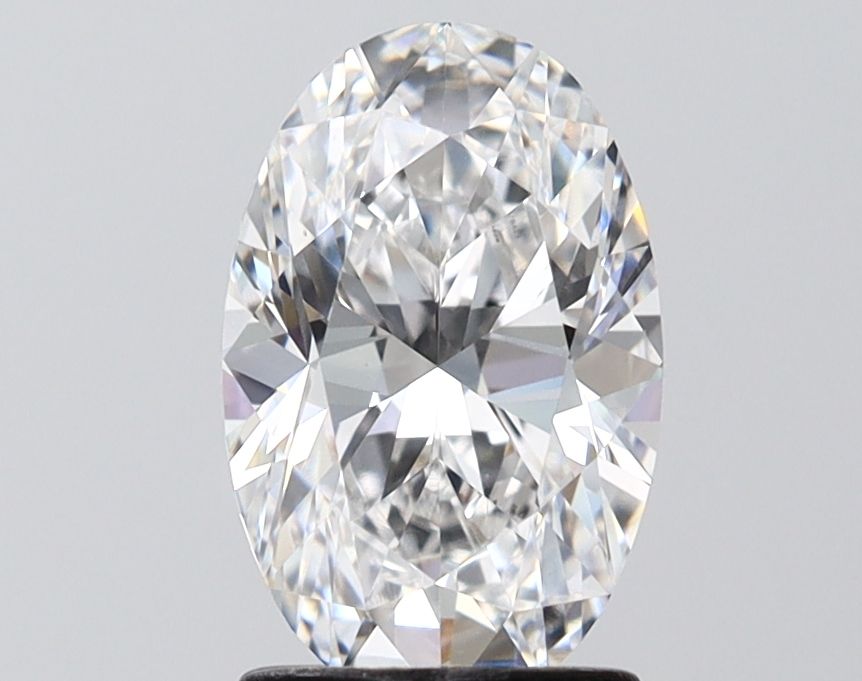 2.00 ct. oval Lab Grown Diamond front image