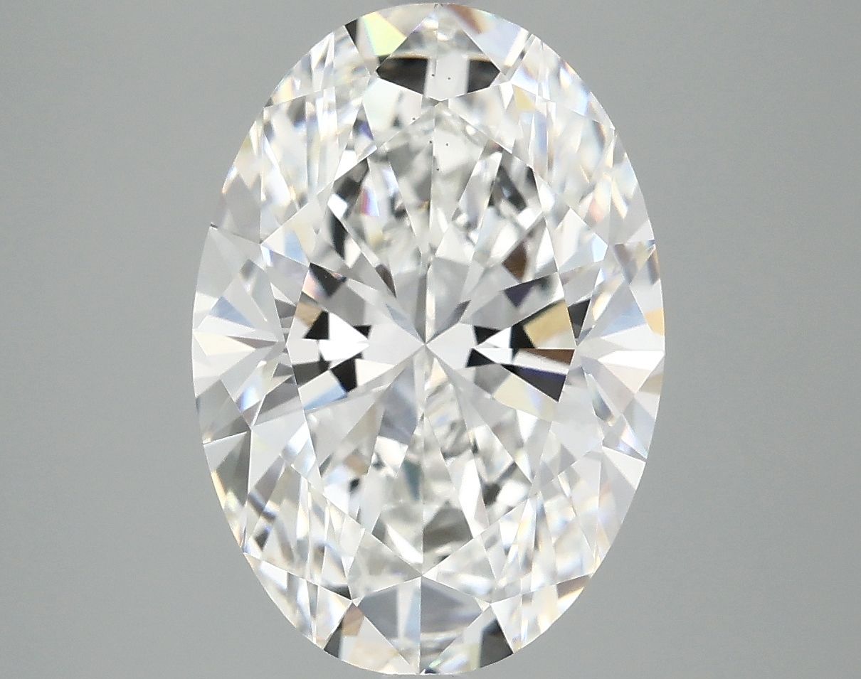 5.01 ct. oval Lab Grown Diamond front image