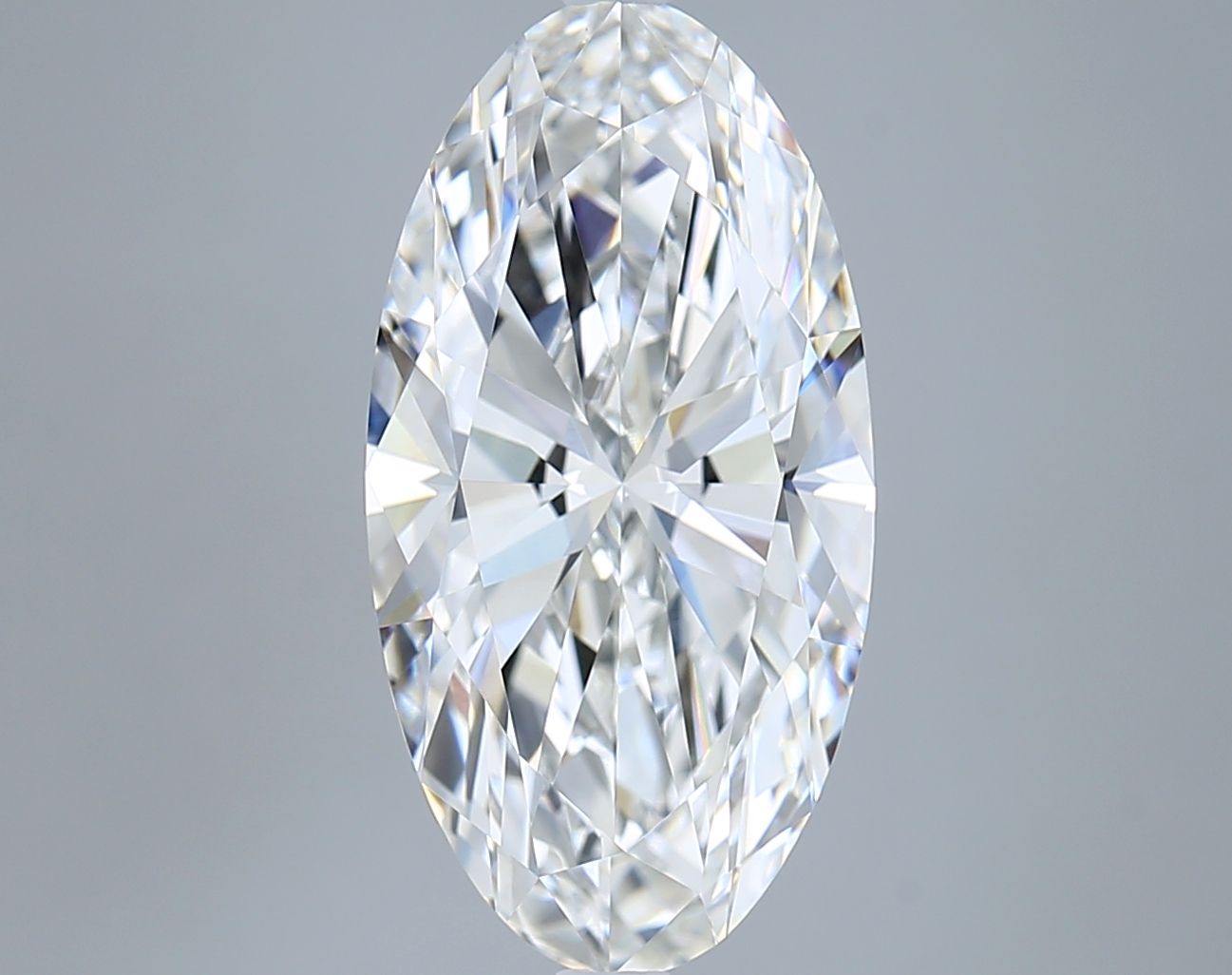5.05 ct. oval Lab Grown Diamond front image