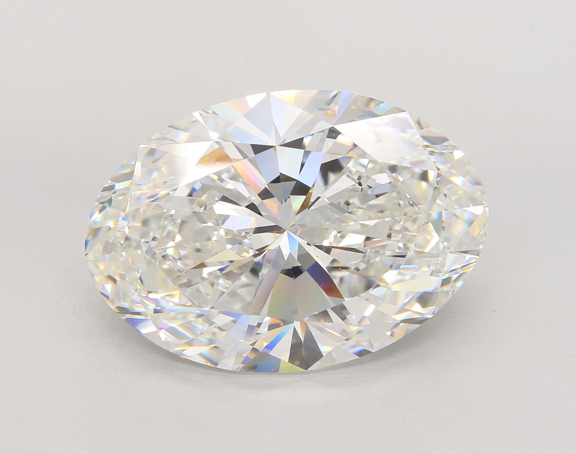 23.73 ct. oval Lab Grown Diamond front image