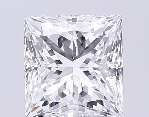 3.02 ct. princess Lab Grown Diamond front image