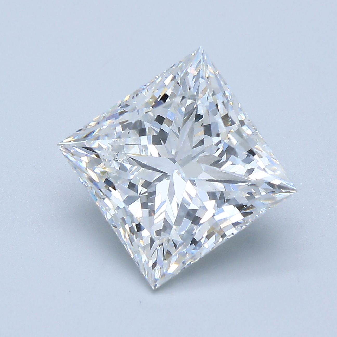 5.10 ct. princess Lab Grown Diamond front image
