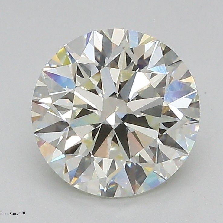 2.18 ct. round Lab Grown Diamond front image