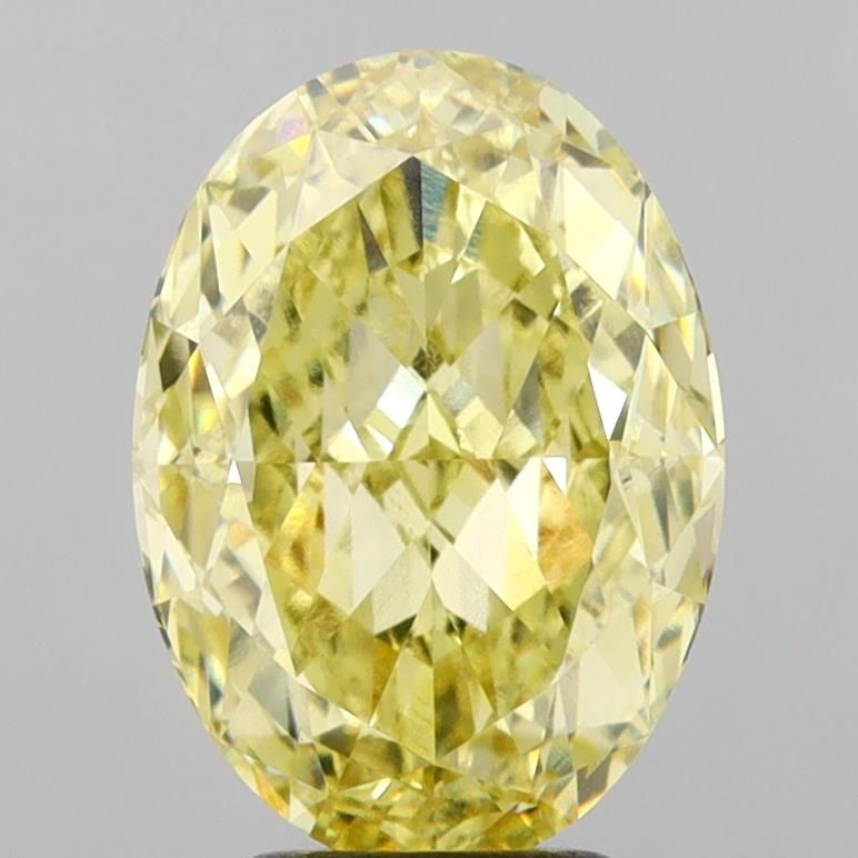 5.07 ct. oval Lab Grown Diamond front image
