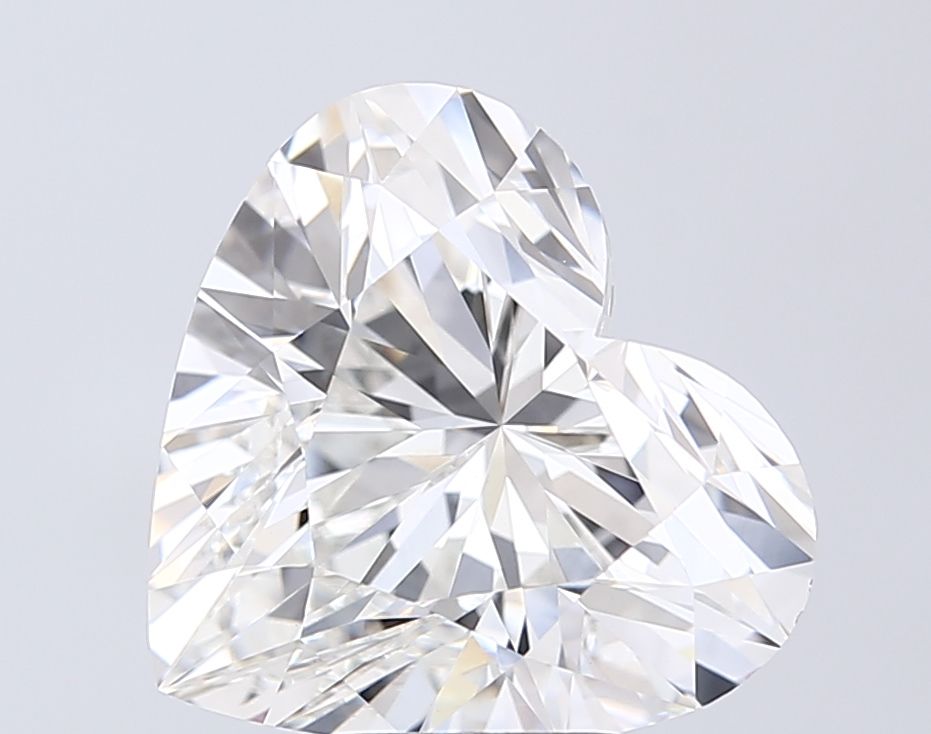6.07 ct. heart Lab Grown Diamond front image