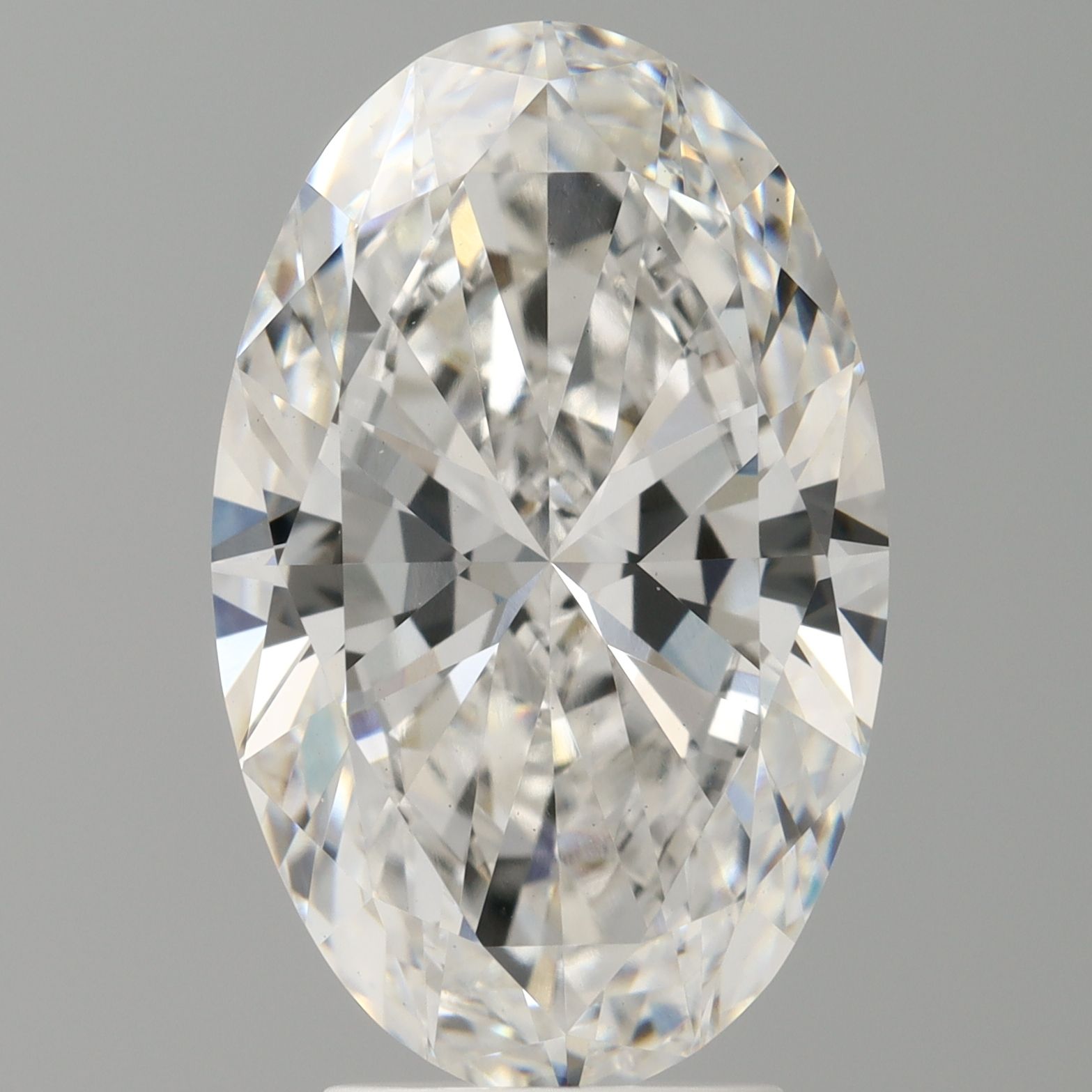 4.01 ct. oval Lab Grown Diamond front image