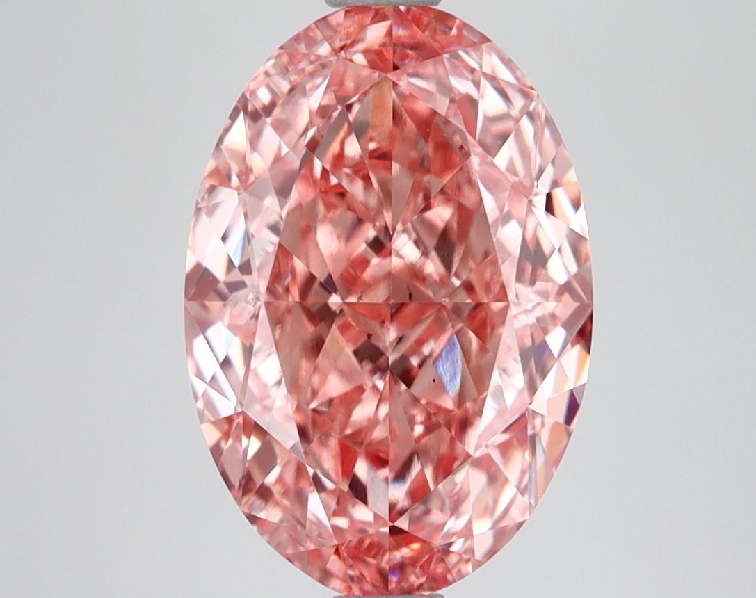 3.67 ct. oval Lab Grown Diamond front image