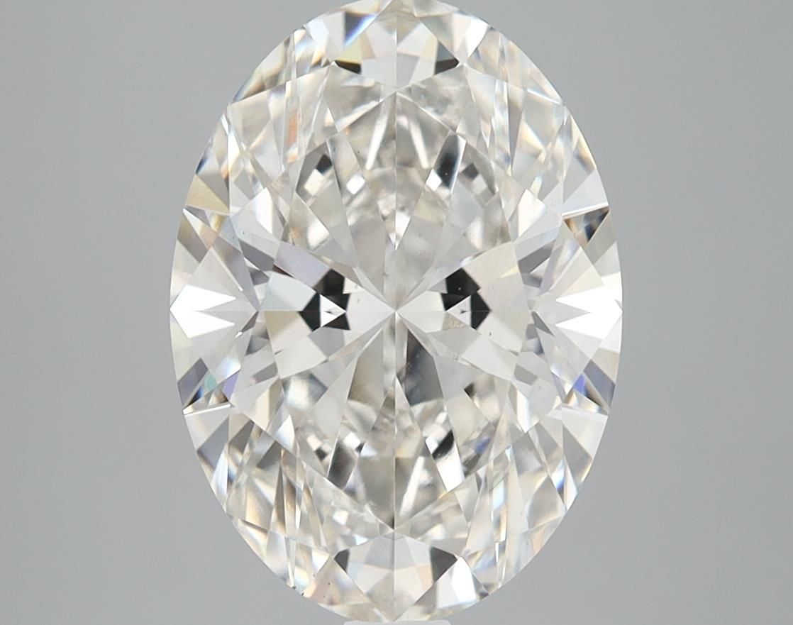 3.77 ct. oval Lab Grown Diamond front image