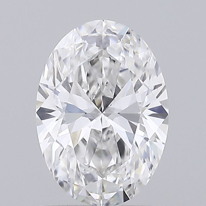 1.10 ct. oval Lab Grown Diamond front image