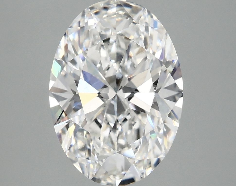 2.87 ct. oval Lab Grown Diamond front image