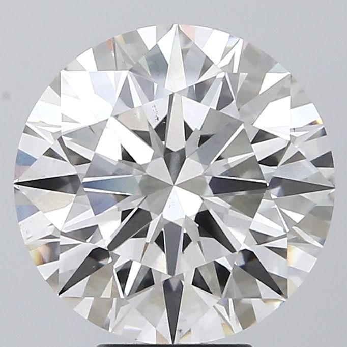 5.34 ct. round Lab Grown Diamond front image