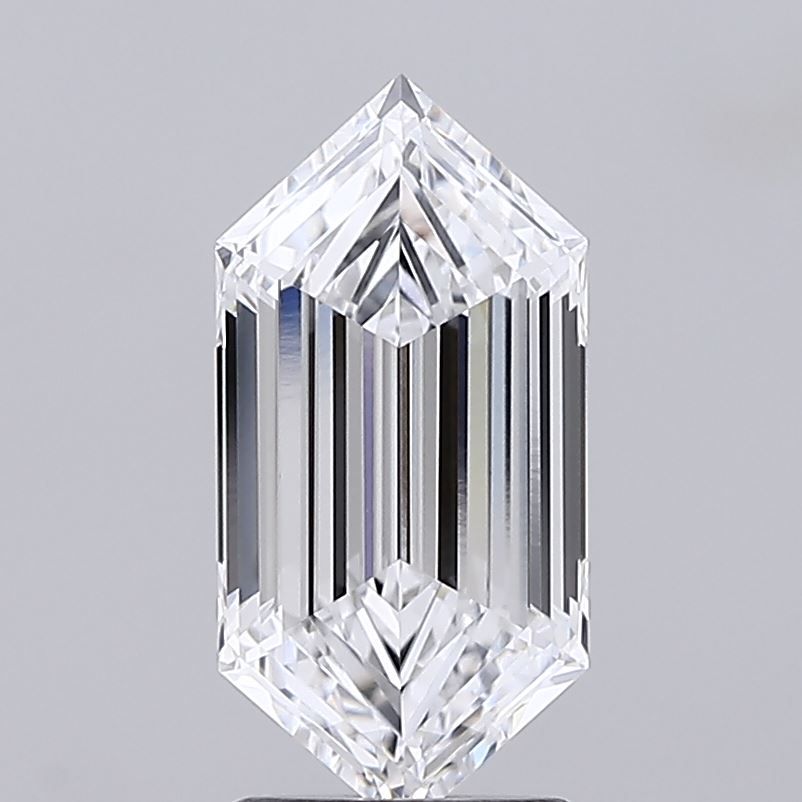 2.08 ct lab-grown Hexagonal Diamond