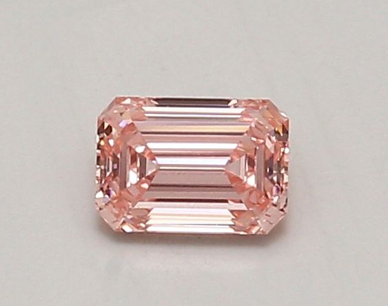 0.61 CT Fancy Vivid Pink EMERALD