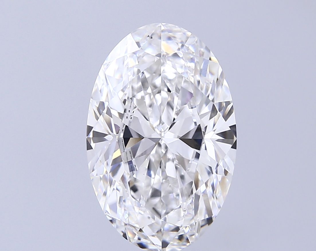 5.04 ct. oval Lab Grown Diamond front image