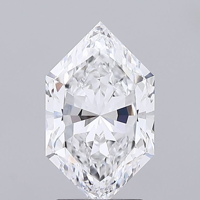2.04 ct lab-grown Hexagonal Diamond
