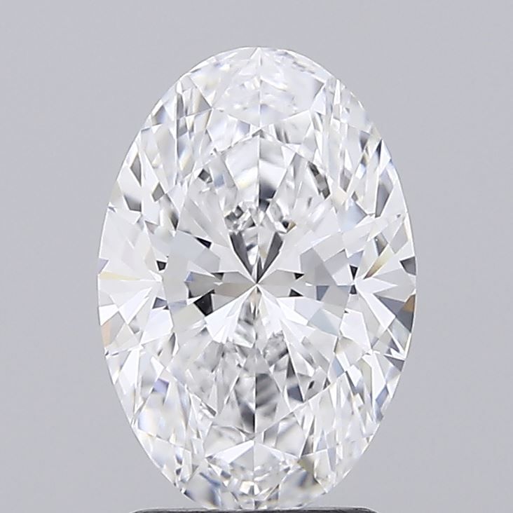 2.02 ct. oval Lab Grown Diamond front image