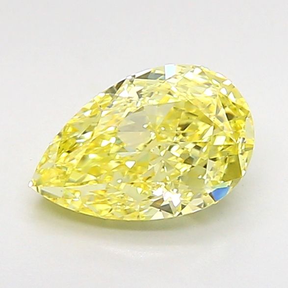 1.06 CT Fancy Yellow PEAR