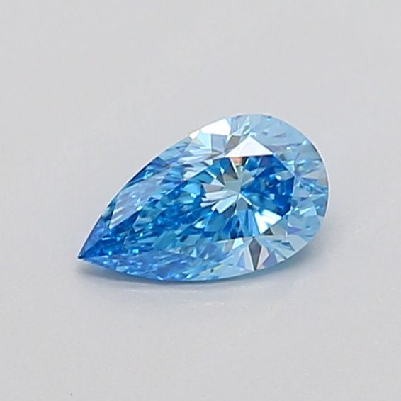 0.3 CT Fancy Vivid Blue PEAR