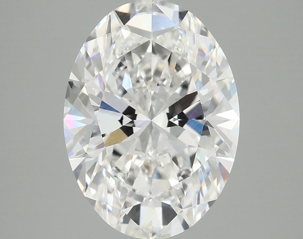 3.87 ct. oval Lab Grown Diamond front image