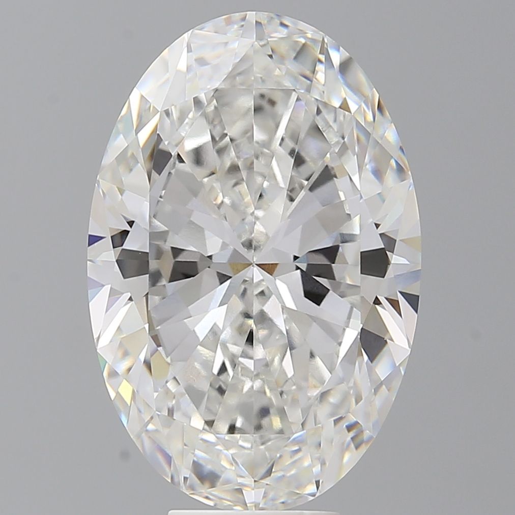 9.06 ct. oval Lab Grown Diamond front image