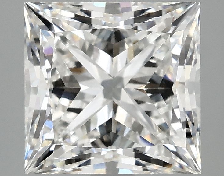 3.85 ct. princess Lab Grown Diamond front image