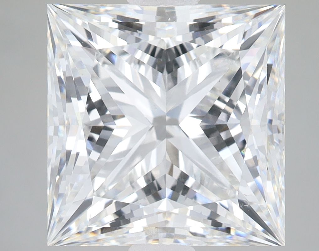 7.10 ct. princess Lab Grown Diamond front image