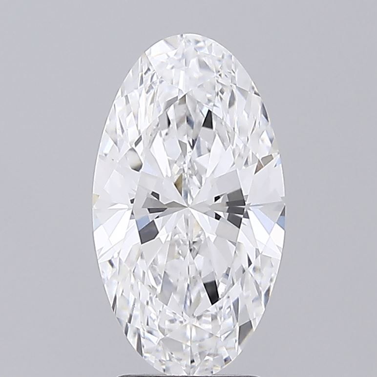 3.30 ct. oval Lab Grown Diamond front image
