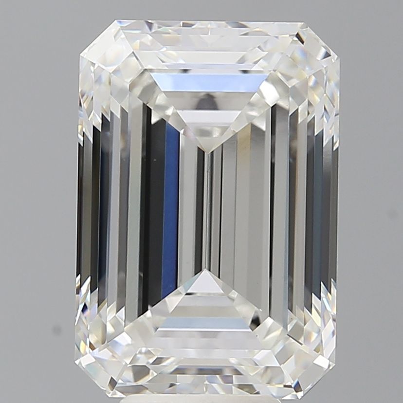 8.10 ct. emerald Lab Grown Diamond front image