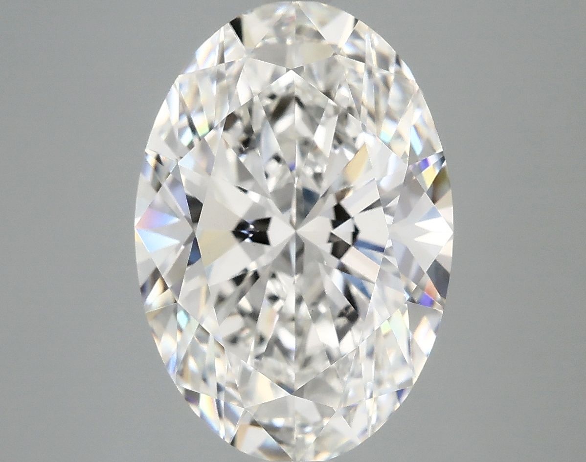 5.09 ct. oval Lab Grown Diamond front image