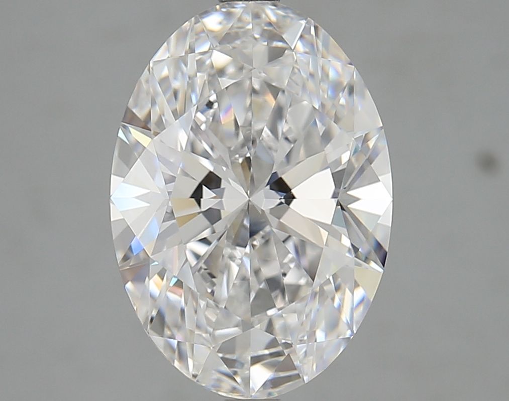 4.20 ct. oval Lab Grown Diamond front image