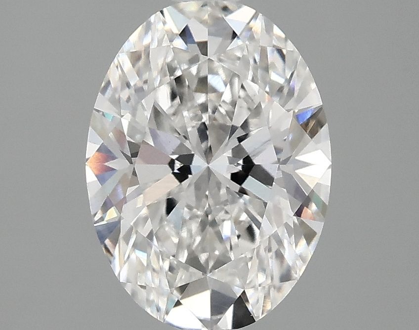 2.10 ct. oval Lab Grown Diamond front image