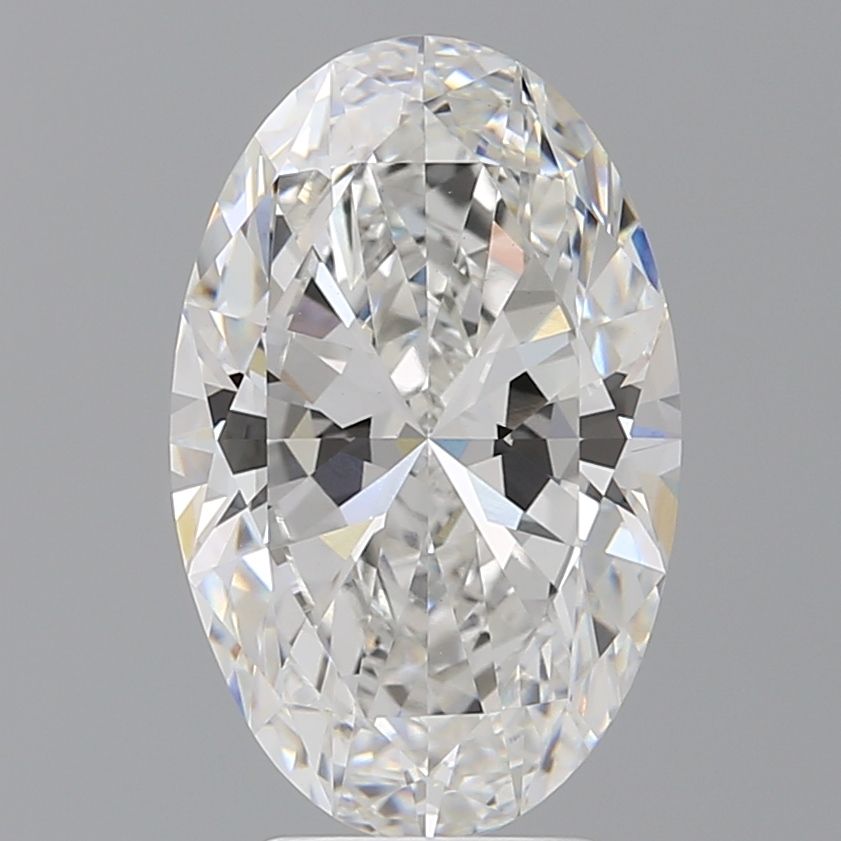 4.58 ct. oval Lab Grown Diamond front image