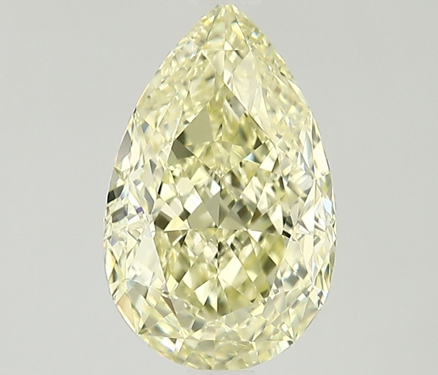 Diament 1.18 ct Fancy Light Yellow/IF