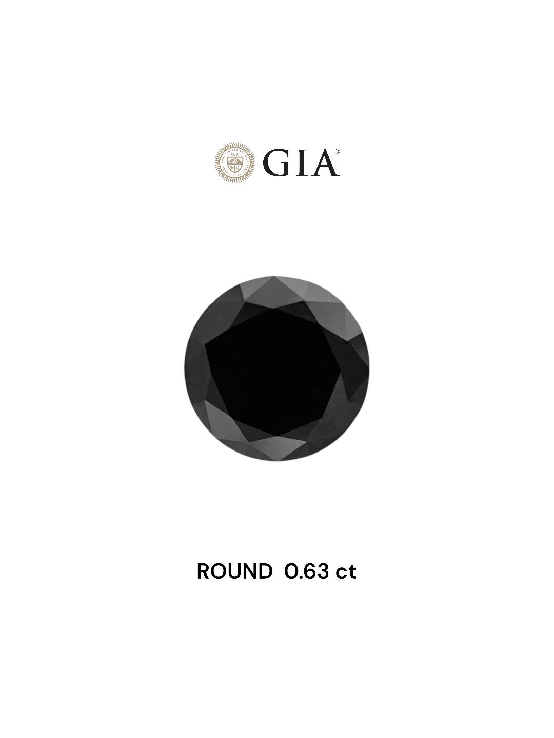 0.63 ct Round diamond
