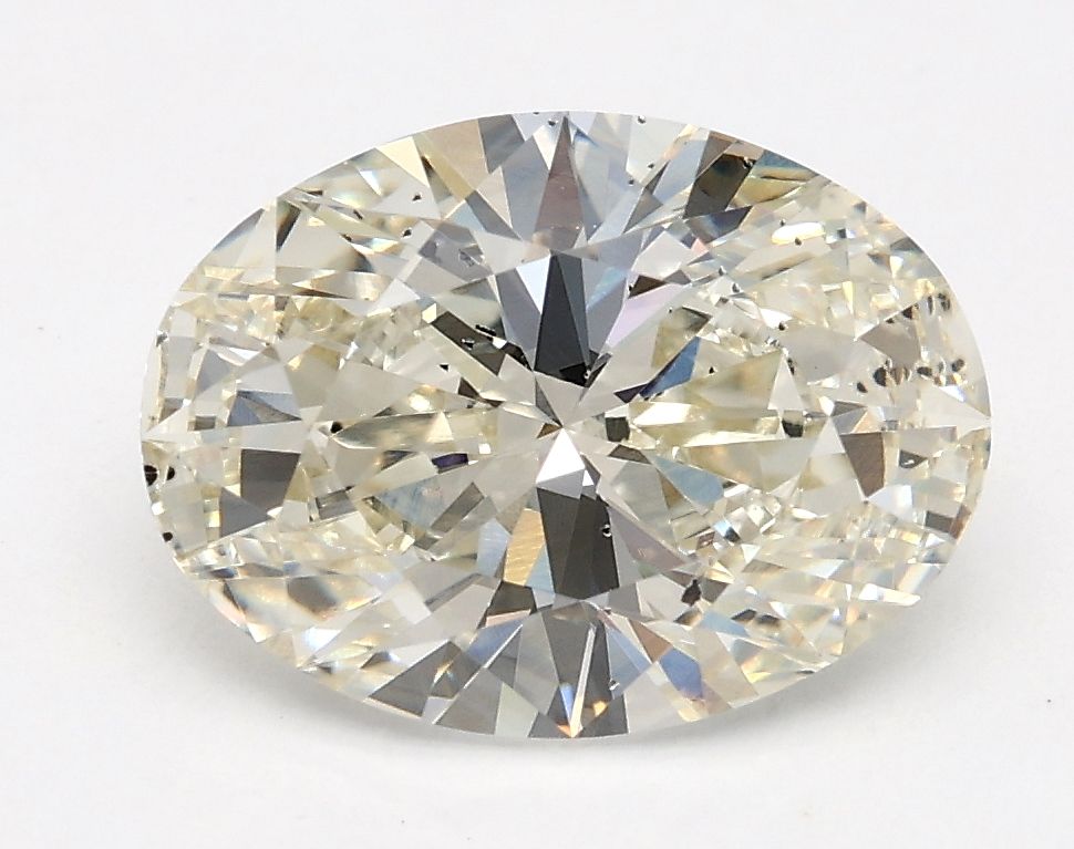 2.10 ct. oval Lab Grown Diamond front image