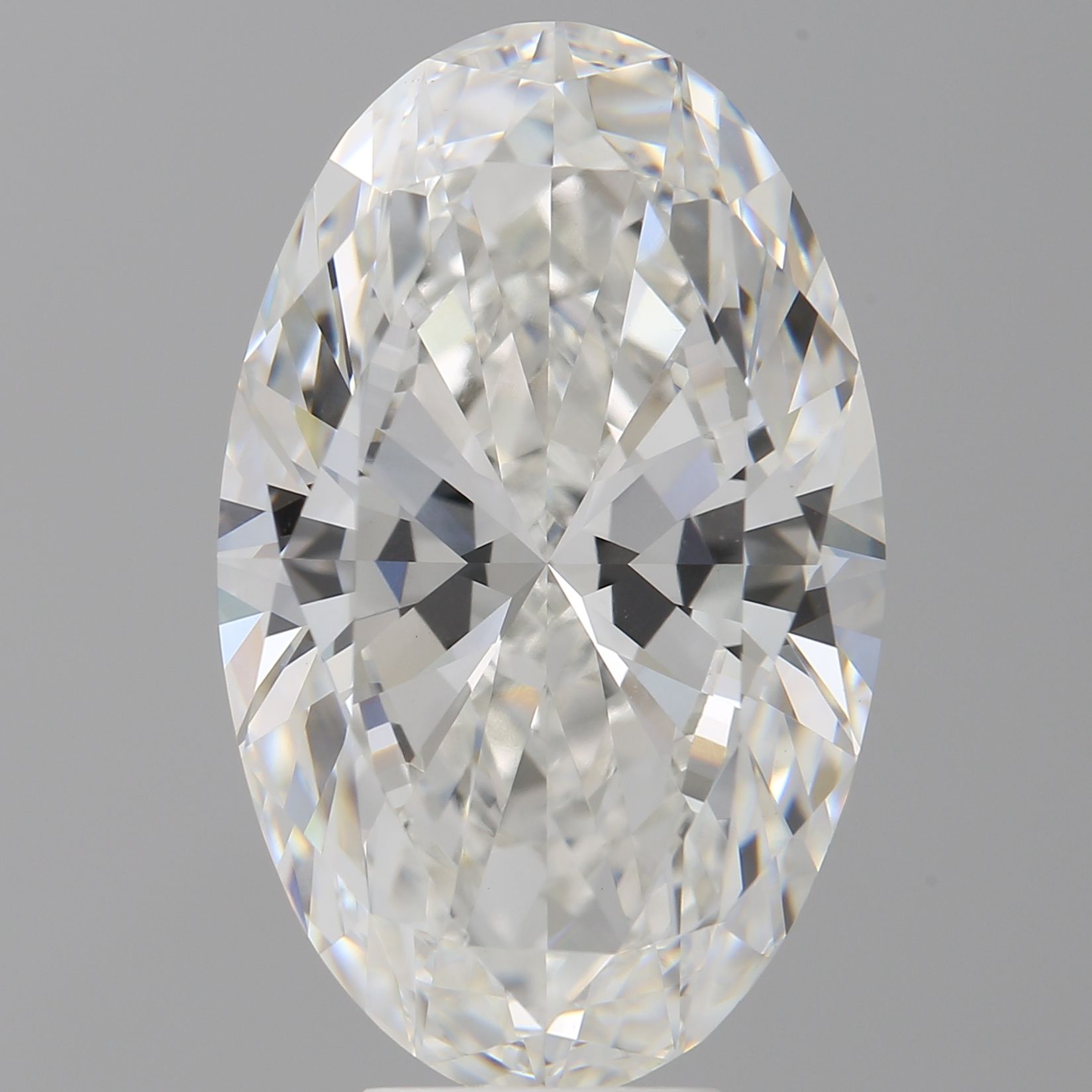 8.06 ct. oval Lab Grown Diamond front image