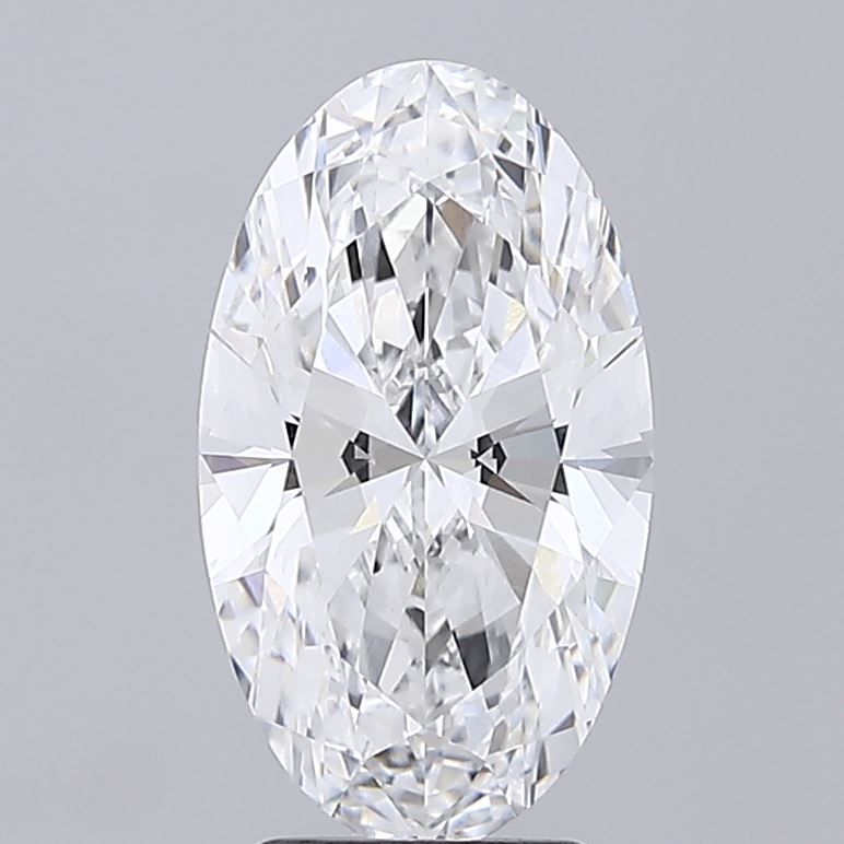 3.35 ct. oval Lab Grown Diamond front image