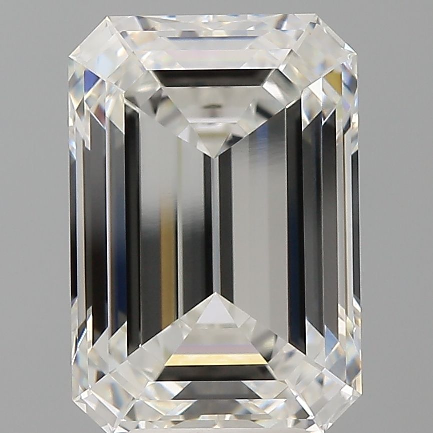 6.56 ct. emerald Lab Grown Diamond front image