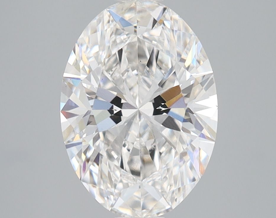 2.10 ct. oval Lab Grown Diamond front image