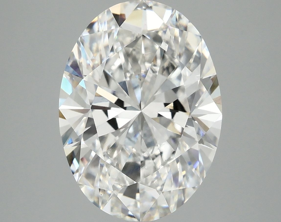 5.09 ct. oval Lab Grown Diamond front image