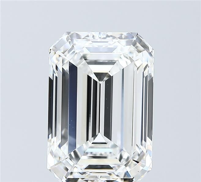 6.08 ct. emerald Lab Grown Diamond front image