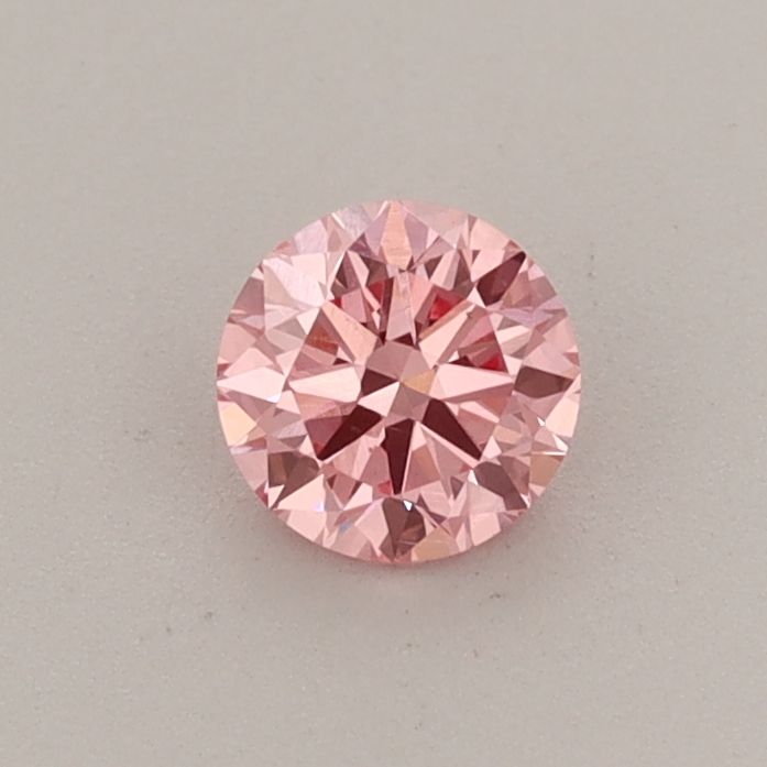 0.38 CT Fancy Vivid Pink ROUND