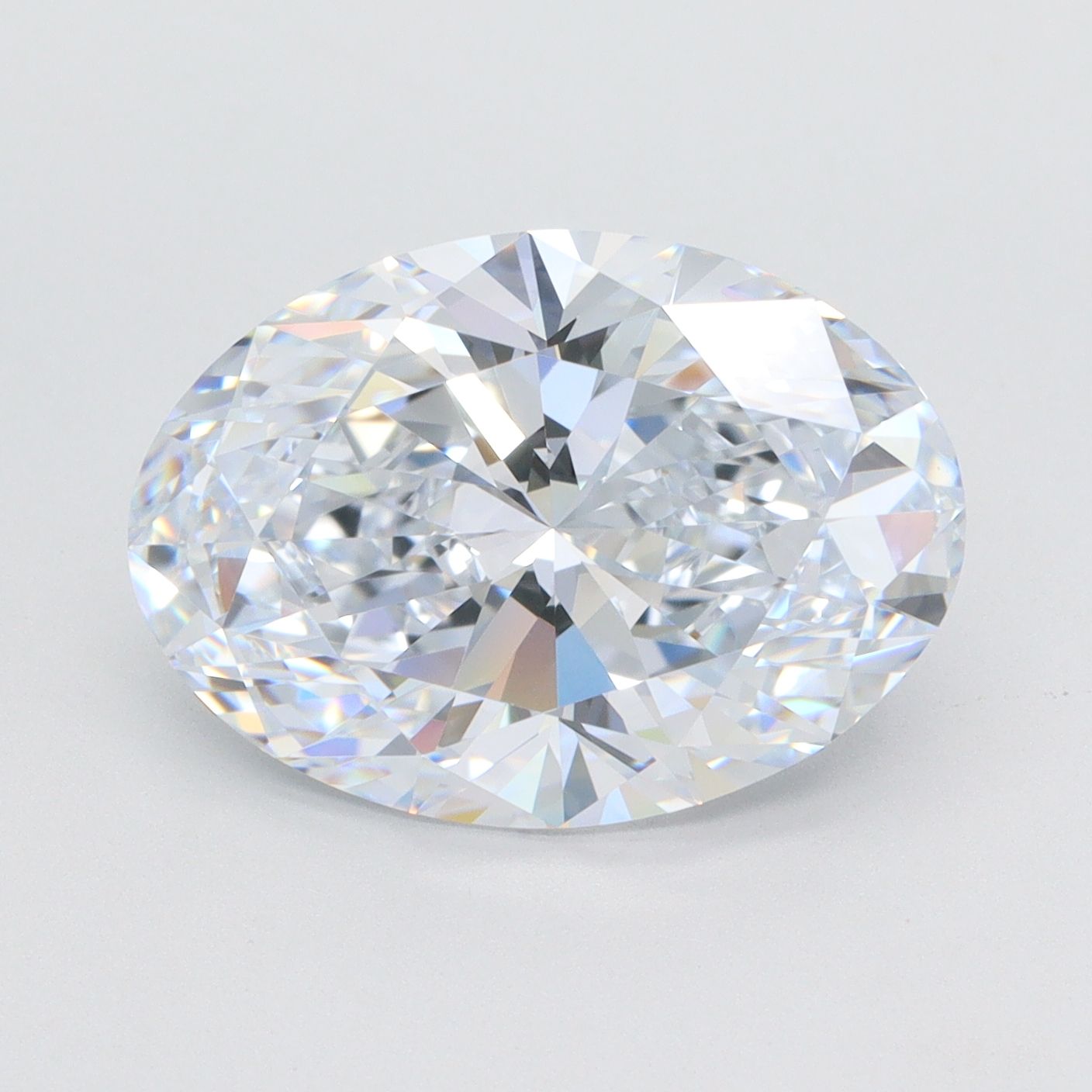 5.40 ct. oval Lab Grown Diamond front image
