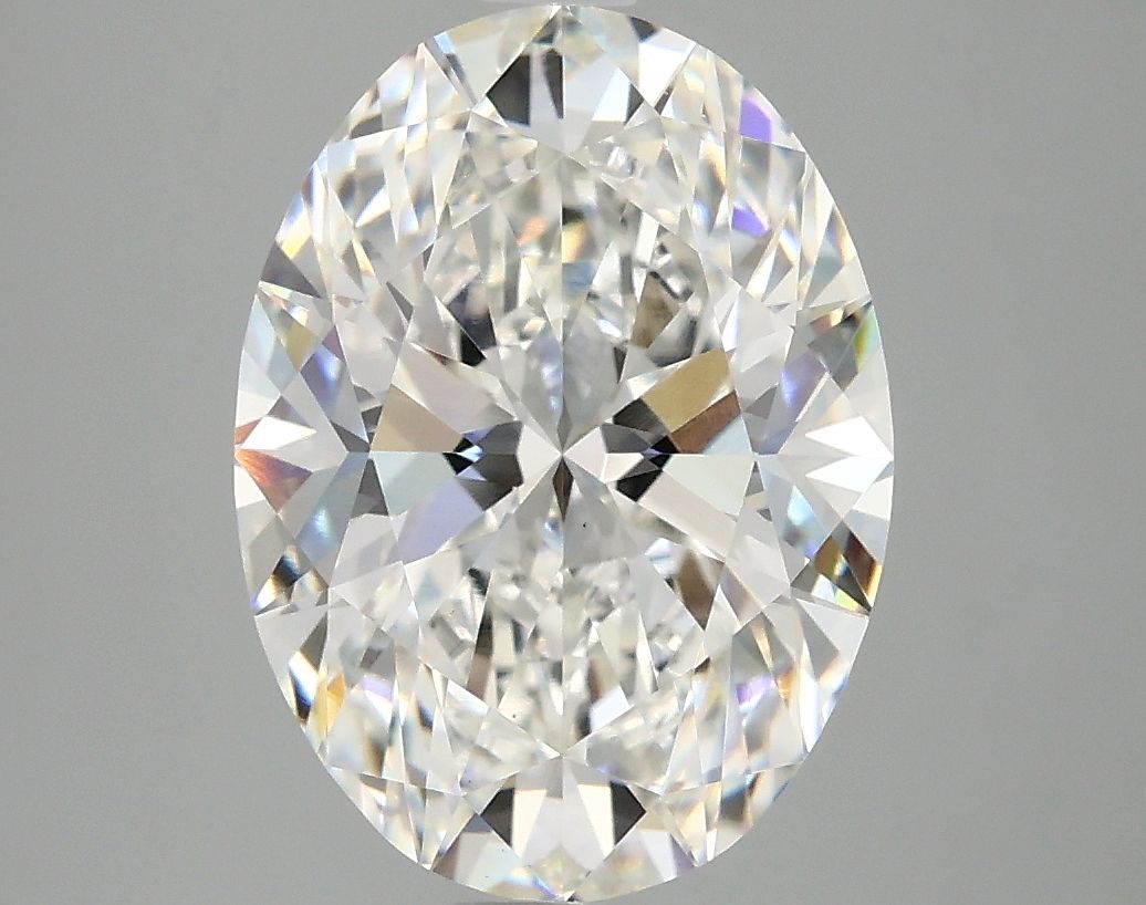 4.06 ct. oval Lab Grown Diamond front image